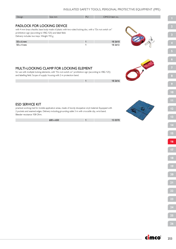 CIMCO Sperrelement 182600