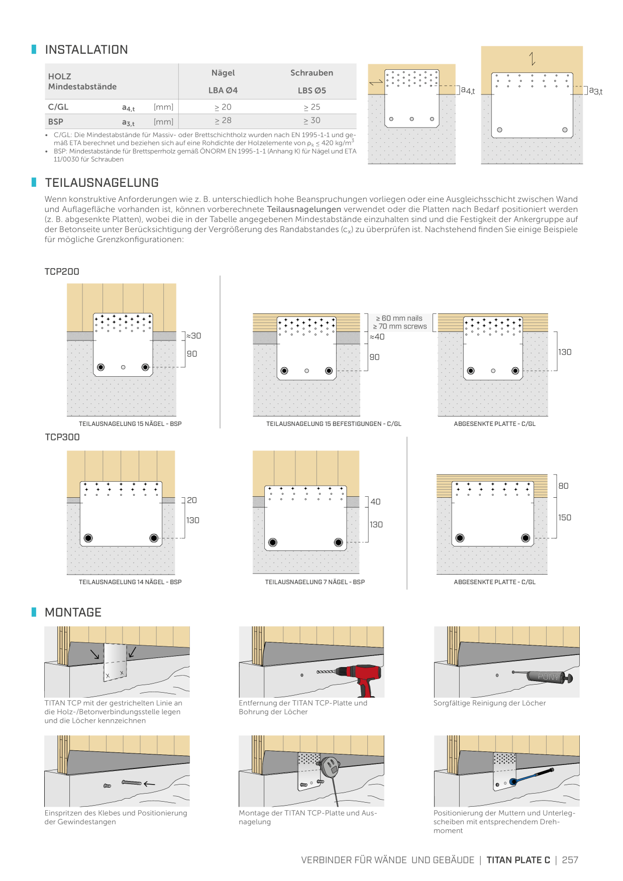 RothoBlaas TITANPLATE C PLATTE FÜR HOLZBETON 200X214X3 TCP200