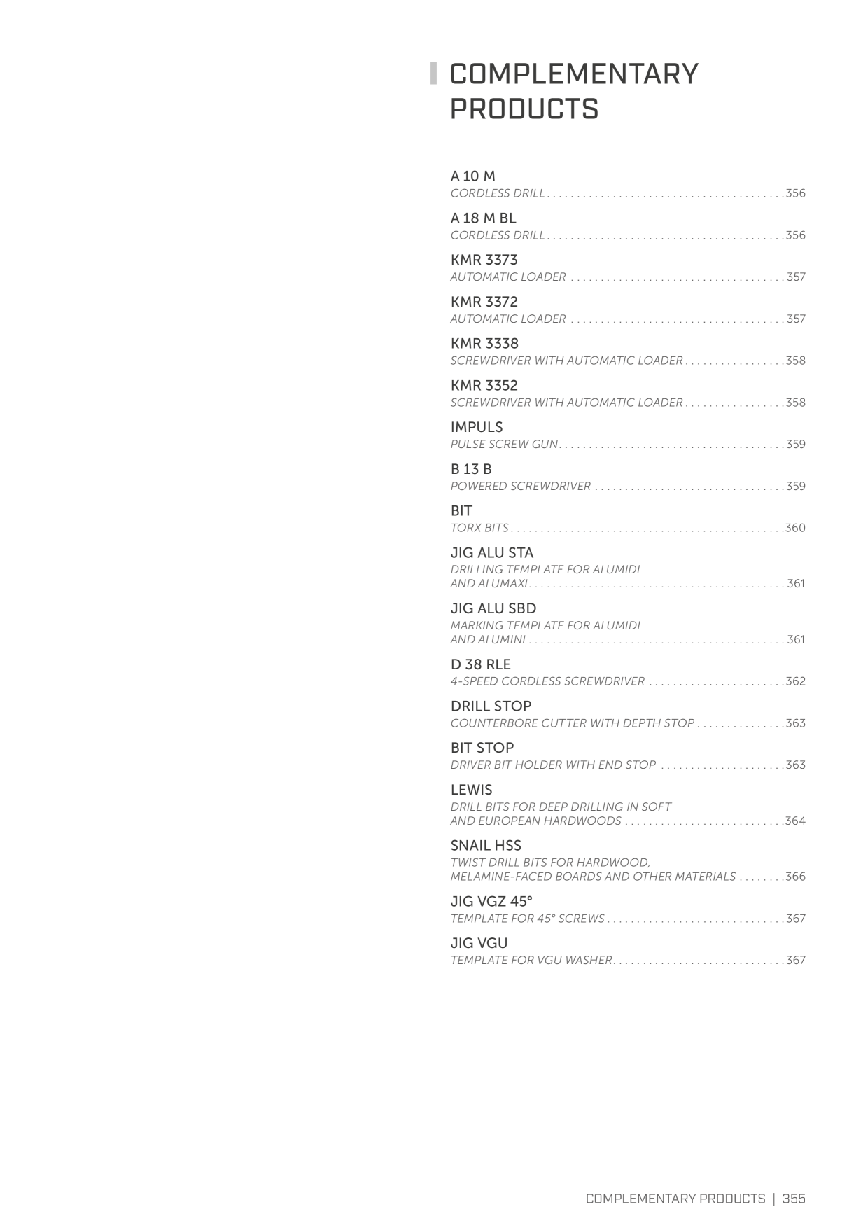 Catalog Overview Image