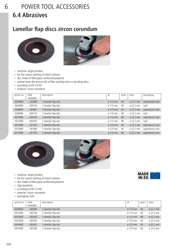 Wolfcraft Schleiflamellenteller 5650000