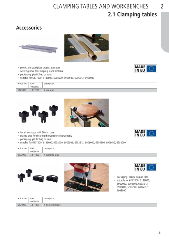 Wolfcraft Spann- und Arbeitstisch MASTER 600 6182000