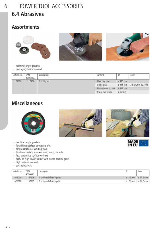 Wolfcraft Haft-Polierhaube fixoflex, Lammwolle 2224000