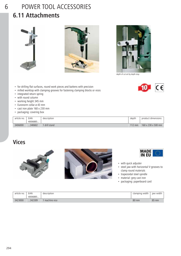 Wolfcraft Universal-Schraubstock 4920000