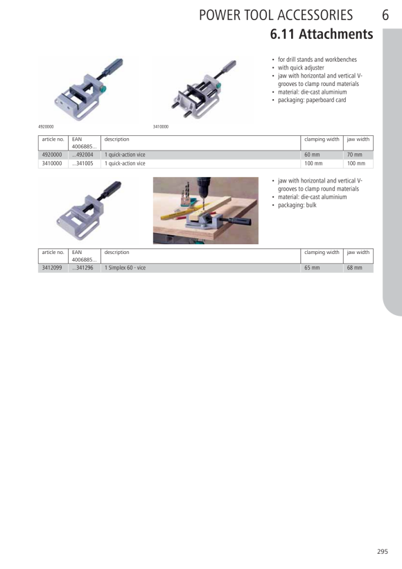 Wolfcraft Universal-Schraubstock 4920000
