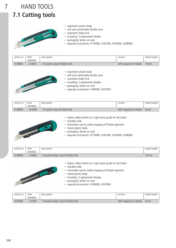 Wolfcraft Haken-Abbrechklinge 4179000