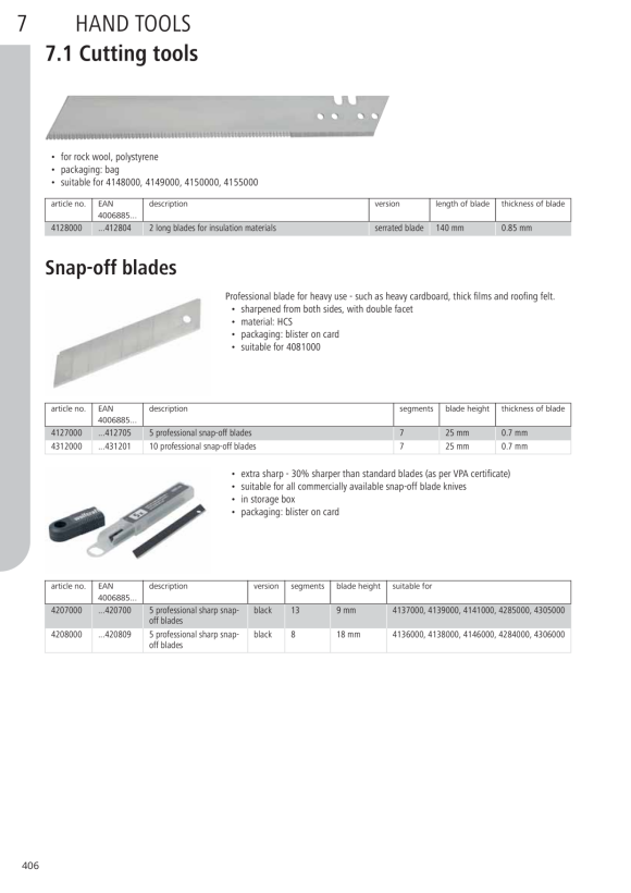 Wolfcraft Profi-Dual-Sicherheitsmesser 18 mm 4284000