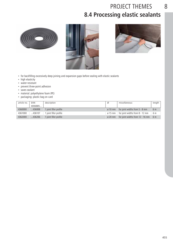 Wolfcraft Fugenfüllprofil 4362000