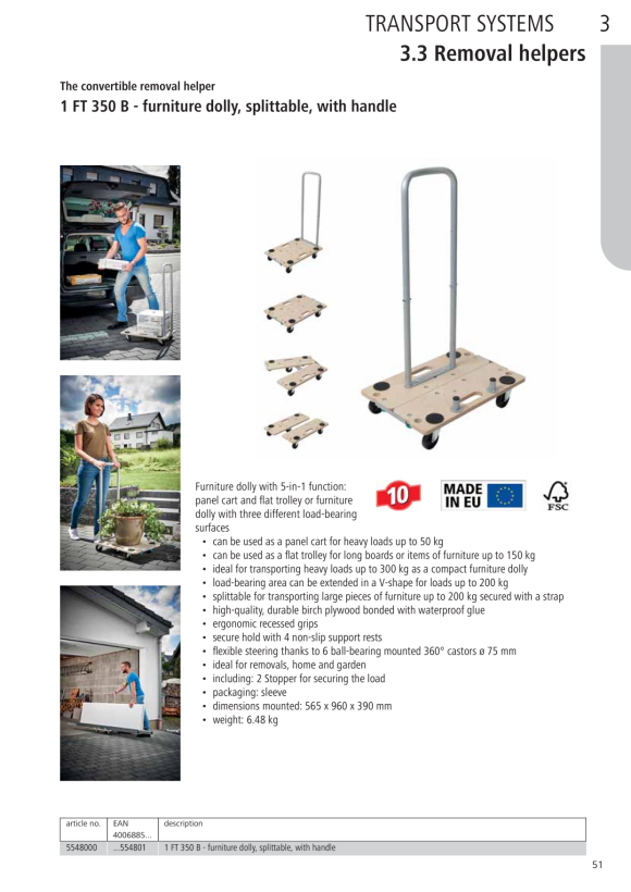 Wolfcraft Tragebügel TS 5528000