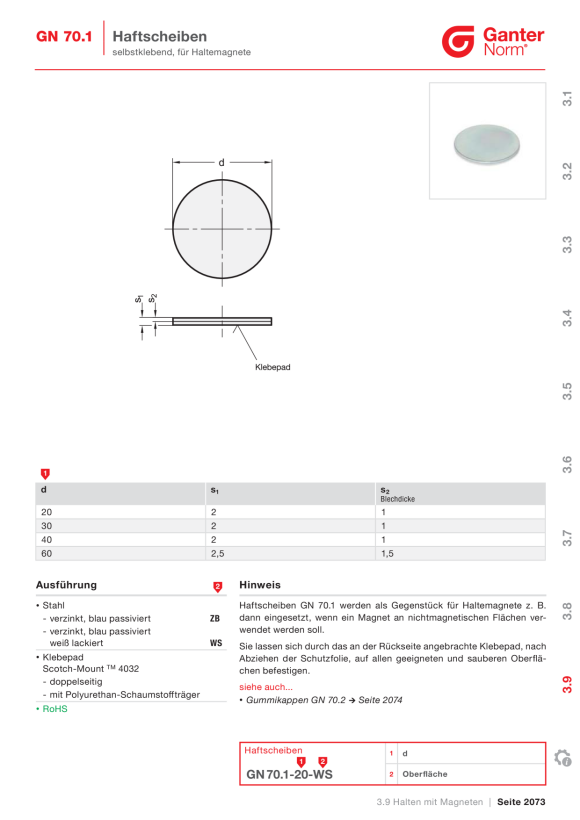 Ganter Aluprofile 10I-40408L-S-3-4