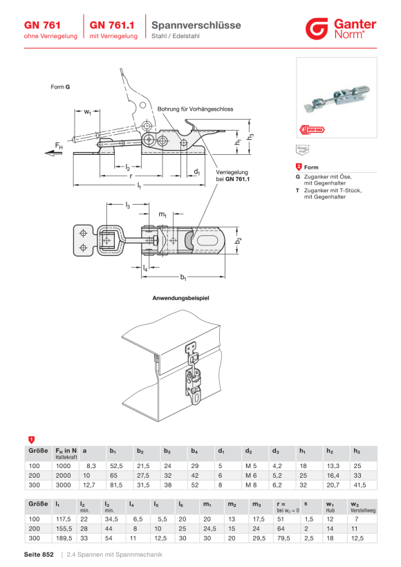 Ganter Seitenführungen 6475.2-T-30-3000-20