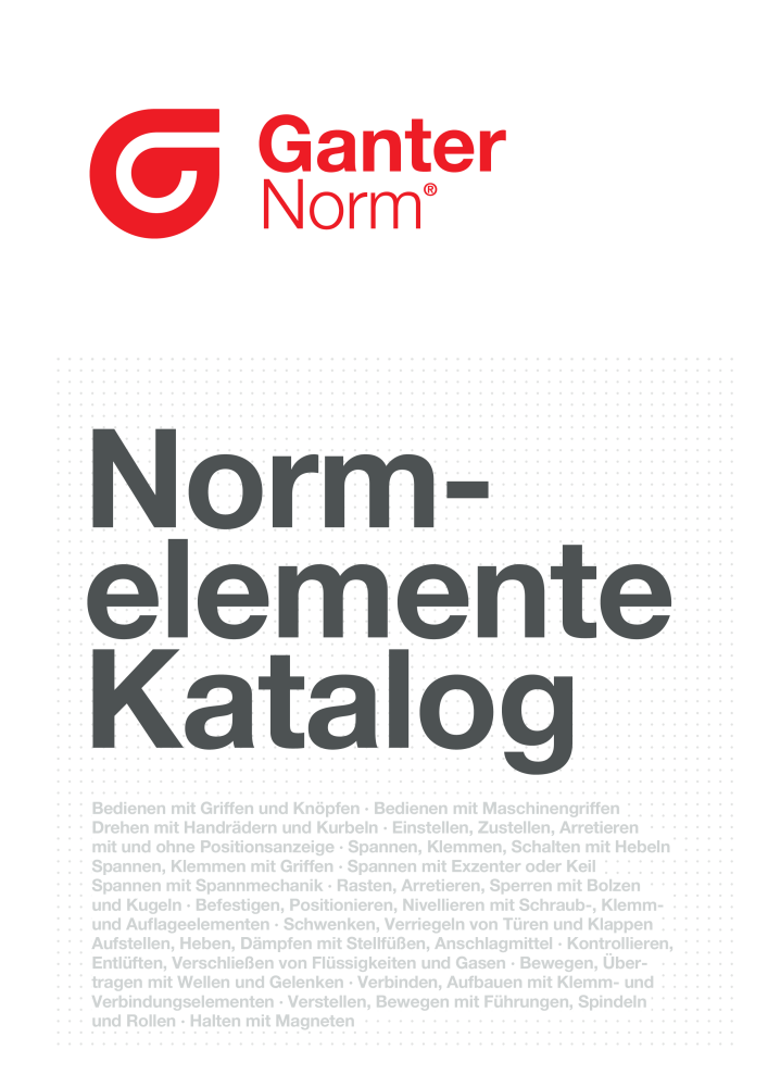 Ganter Norm-elemente - Hauptkatalog NR.: 20313