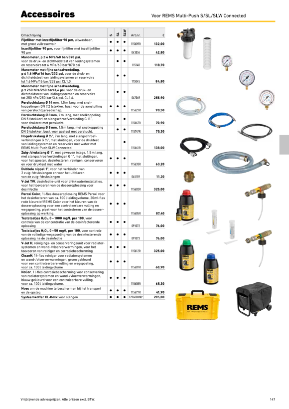 REMS Multi-Push SL Connected Set 115811 R220