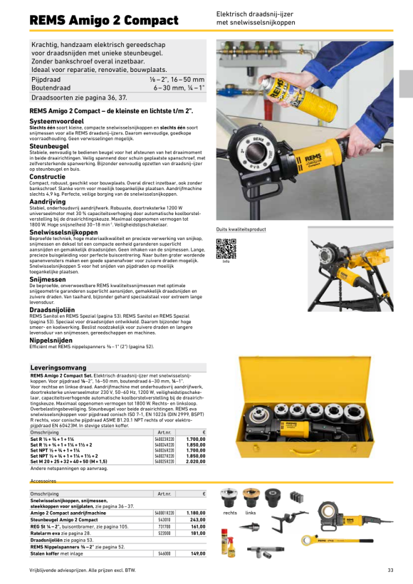 REMS Amigo 2 compacte set 540027 RSEV