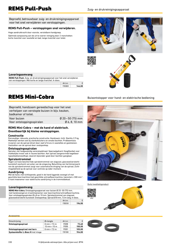 REMS Mini-Cobra S VE-set 170028 RSEV