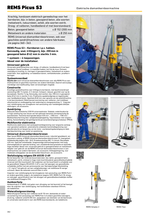 REMS Secco 80 Set +ROLLER’S Mistral 1360 Set 132X04 R220