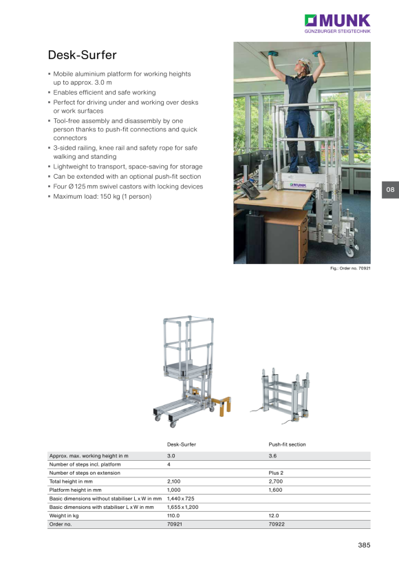 MUNK FlexxLift 2.2 127110