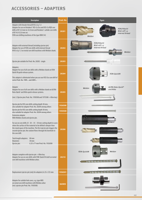 ALFRA Bezkluczowy uchwyt wiertarski ze stożkiem MK3, 1-16 mm 18009
