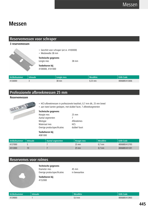 Wolfcraft Profi-Metallschaber 4100000