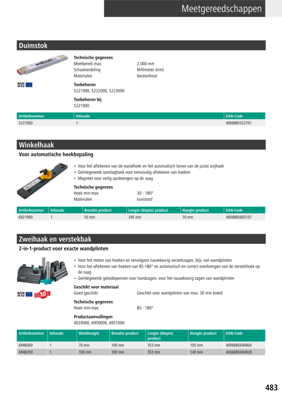 Wolfcraft Zollstock 5227000