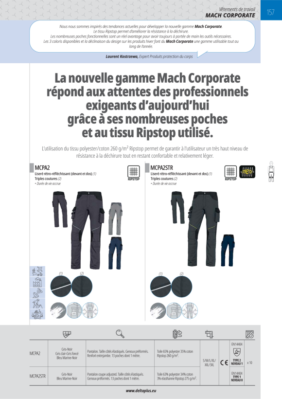 DELTA PLUS DOCKERHS GR/BL DS202RP 10 - DOCKERHANDSCHUH AUS HOCHWERTIGEM GRAUEM SPALTLEDER DS202RP10