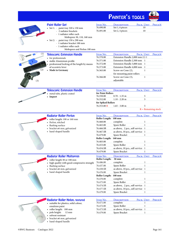BWG Heizk.Allrounder Roller Perlt. 76.483.00