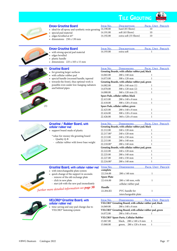 BWG EB Profi-Hydro profiliert 15.059.00