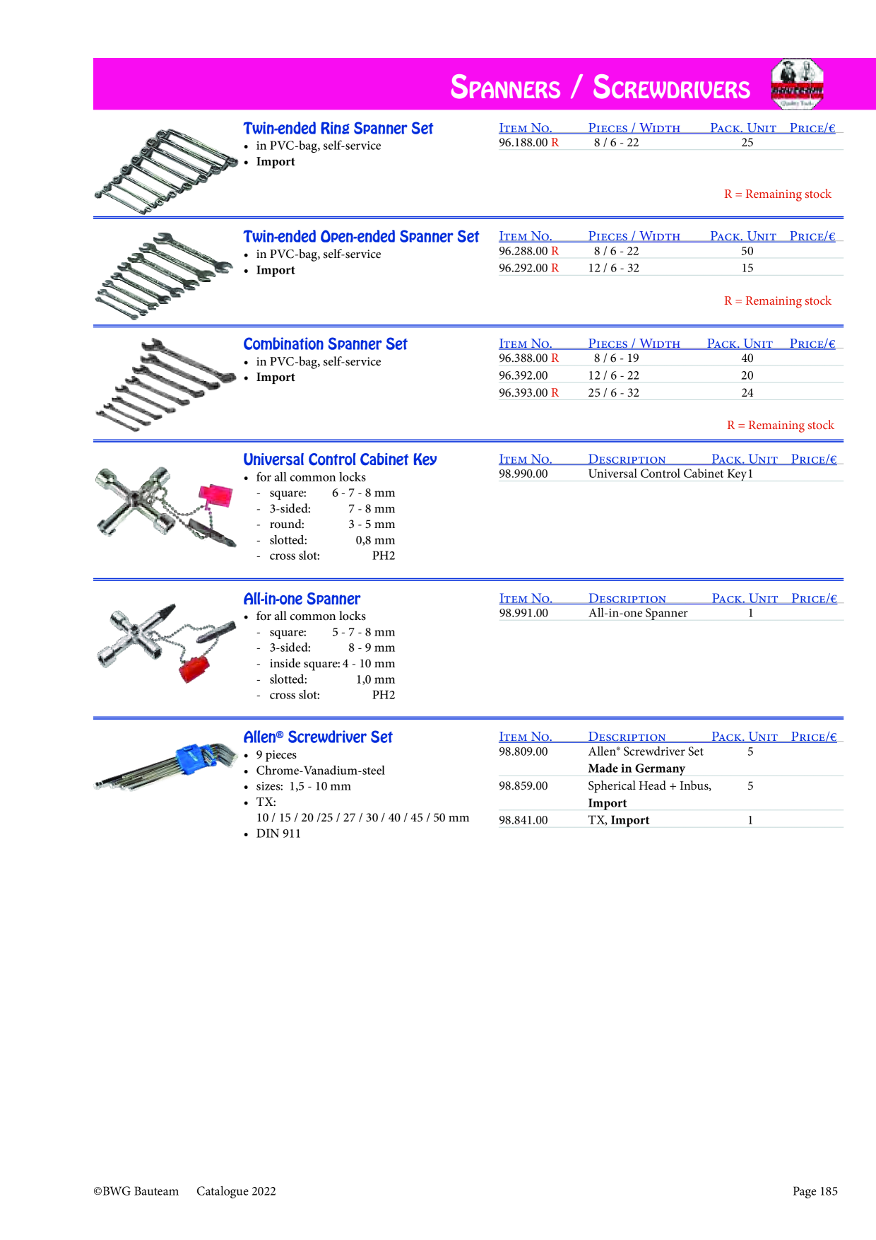 Catalog Overview Image