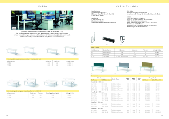BISLEY CPU Halter Bisley Desking DCPU