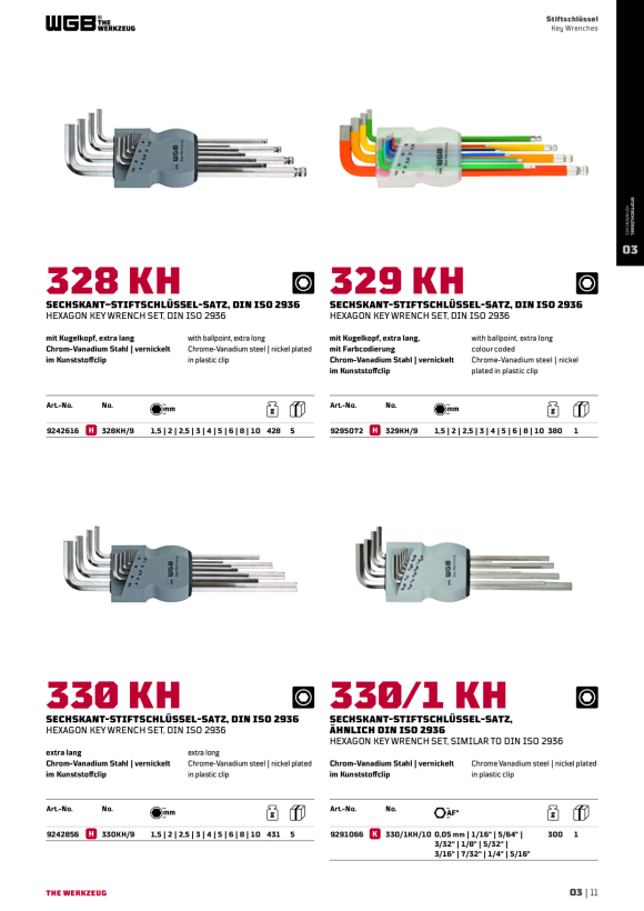 WGB 1/4" STECKSCHL.-EINSATZ, 6KT, KOPF, CV, NR.304 KH 9296176