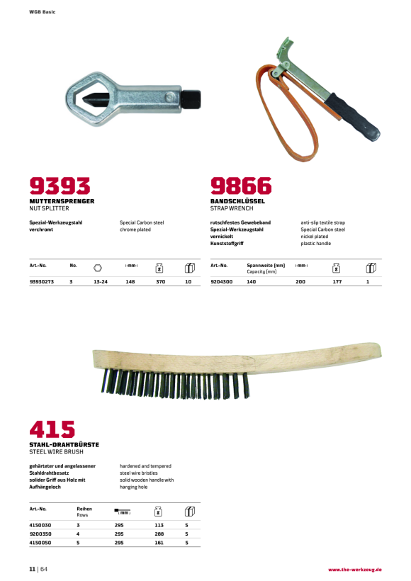 WGB MUTTERNSPRENGER F. MUTTERN 13-22 MM NR.9393, BASIC+ 93930273