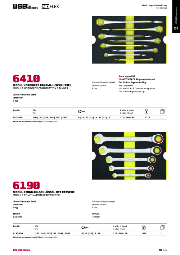 WGB EINLAGE RINGMAULSCHL.-SATZ NR.230 MOFLEX MODUL NR.6490 6490000