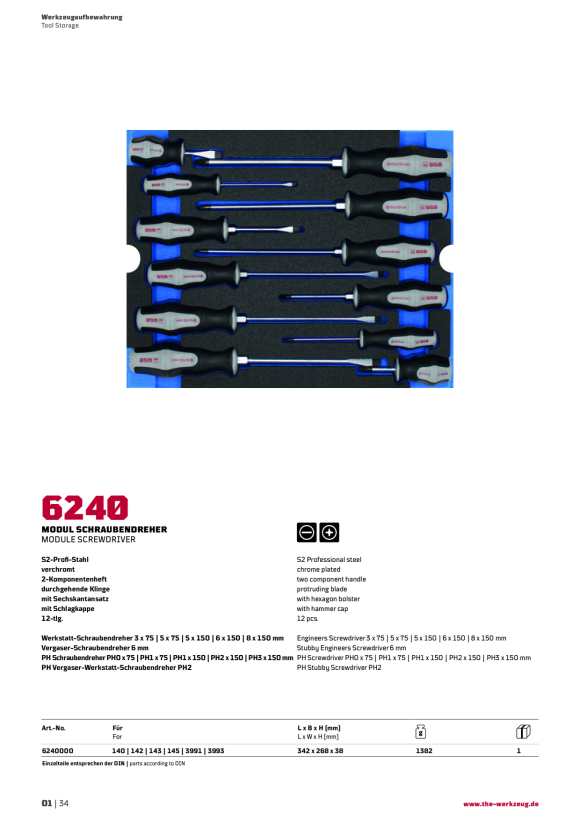 WGB EINLAGE HAUSMEISTER-SET UNIVERSAL MOFLEX MODUL NR.6500 6500000
