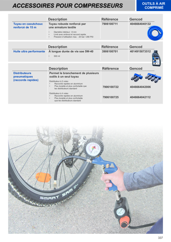 Scheppach Druckluft-Werkzeug-Set, 5-Teilig 7906100724