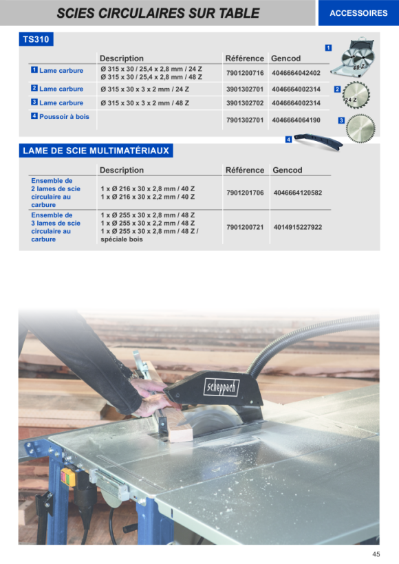 Scheppach elektronischer Schiebestock 7901302701