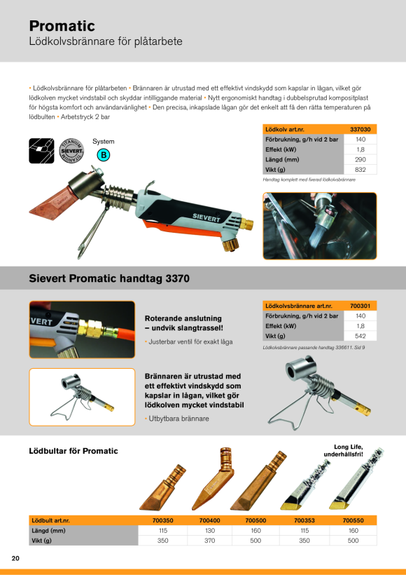 Sievert Promatic Titanium Lötkolben 337030
