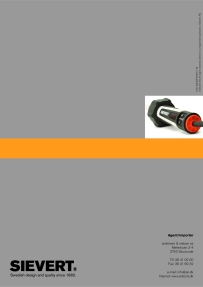 Sievert Zündstift 8707, 8710 152959