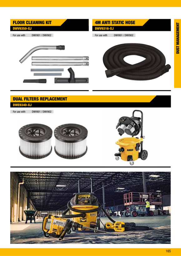 DeWalt Flexvolt Ersatzfilter, 2 St DCV5861-XJ