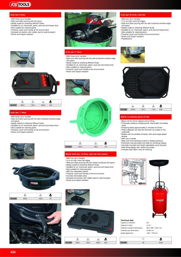 KS Tools Alicate para abrazaderas Click, 160 mm, en gancho 115.1040-E