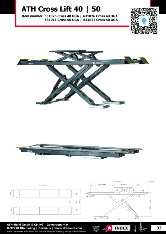 ATH-Heinl ATH Cross Lift 40 UGA 631025
