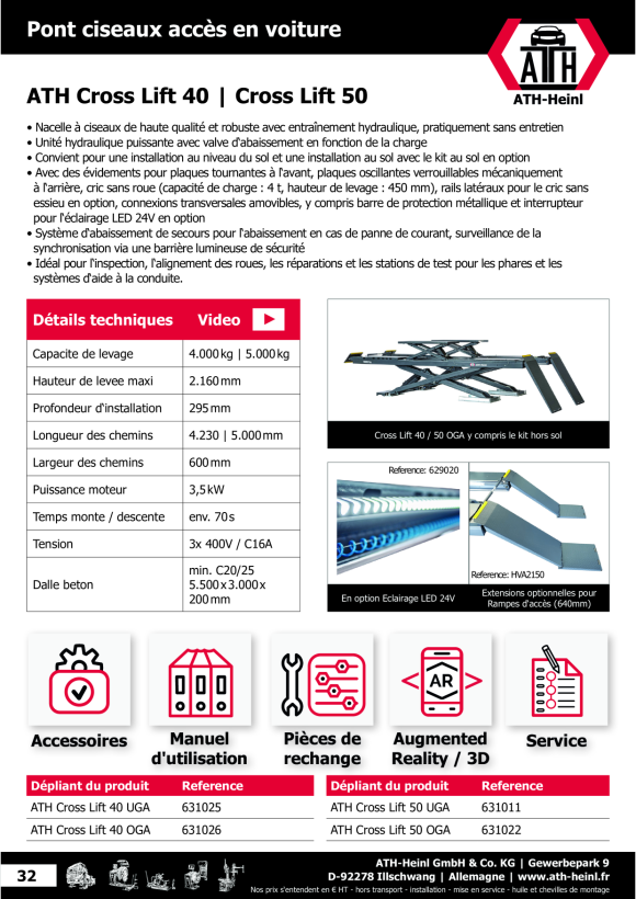 ATH-Heinl ATH Cross Lift 40 UGA 631025