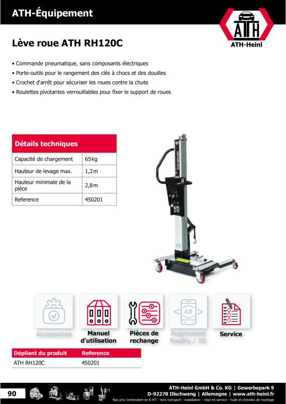 ATH-Heinl Radheber ATH RH120C 450201
