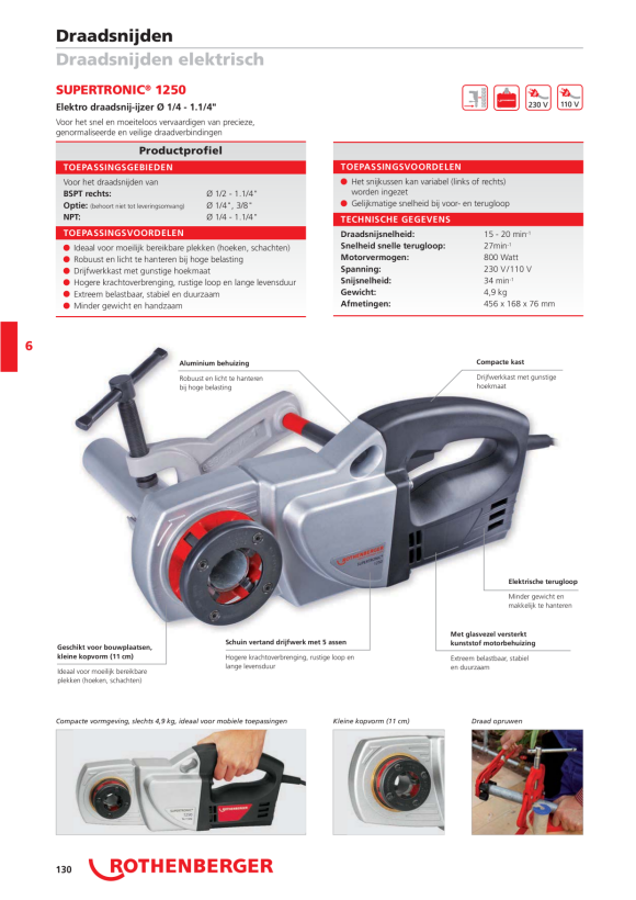 Rothenberger SANIKIT met hoekbuis SUPER S 1, 10 st. 70600