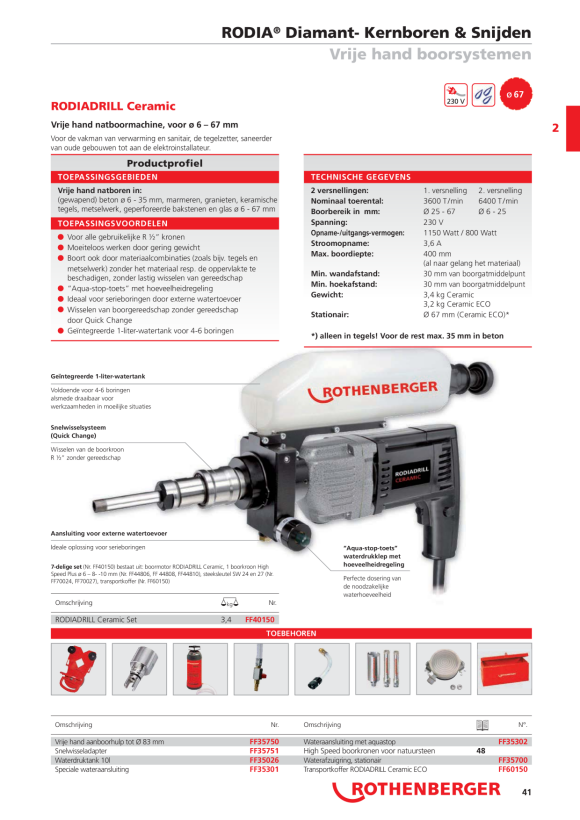 Rothenberger Steeksleutel, SW24, DIN894 FF70024