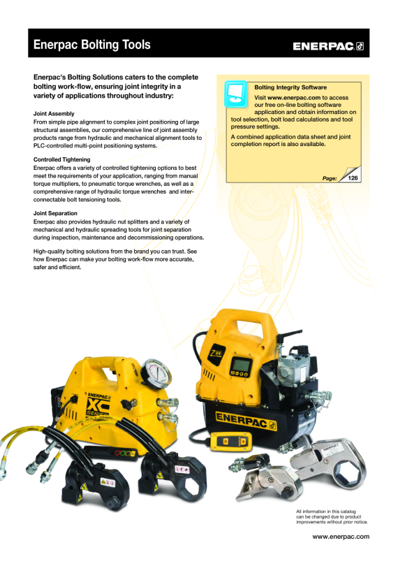 Enerpac Neigungssattel für RCS100 CATS103