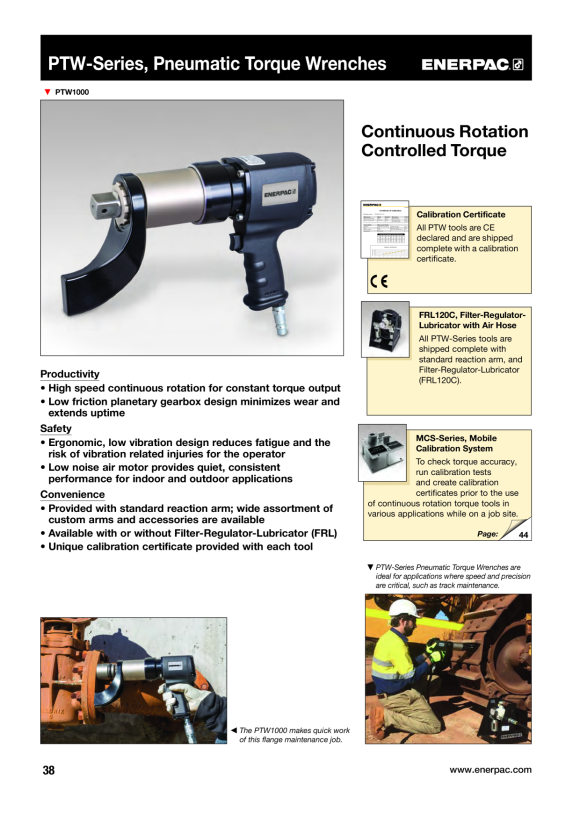 Enerpac EIGENSTÄNDIGES HYDR. SCHNEIDER WMC1000