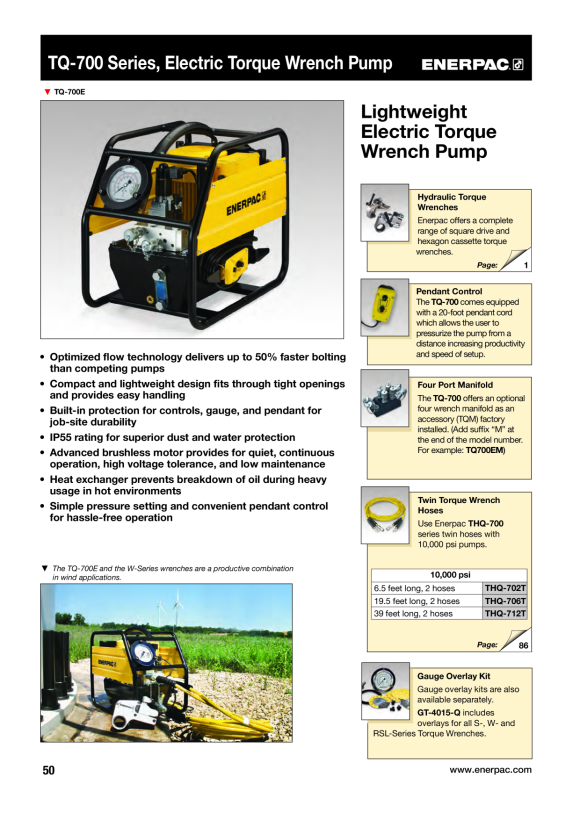 Enerpac MULTIFLÜSSIGKEIT-HANDPUMPE, 700 BAR MP700