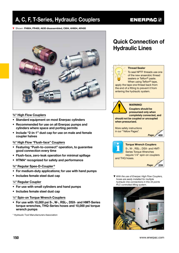 Enerpac KOPPLER A604