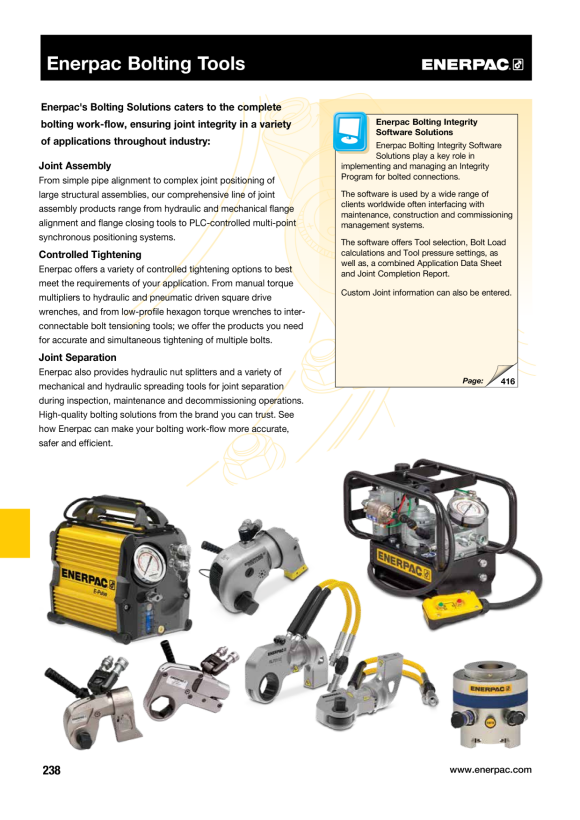 Enerpac Abzieher, Sperrgriff, hydraulisch ohne Zylinder, 3 Backen, 14 Tonnen LGHNC314