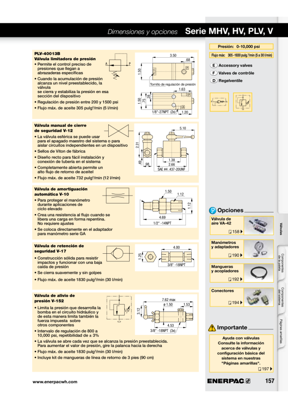 Enerpac MECHANISCHER ABZIEHER, 3 BACKEN, 5 TONNEN LGM305