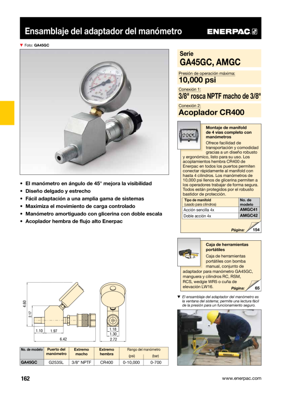 Enerpac SNUBBER-VENTIL V91